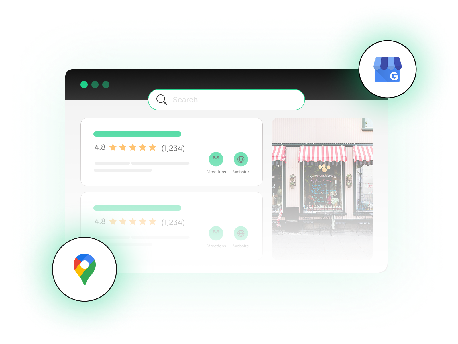 Local SEO Services Leeds - google business profile connecting with link to increase