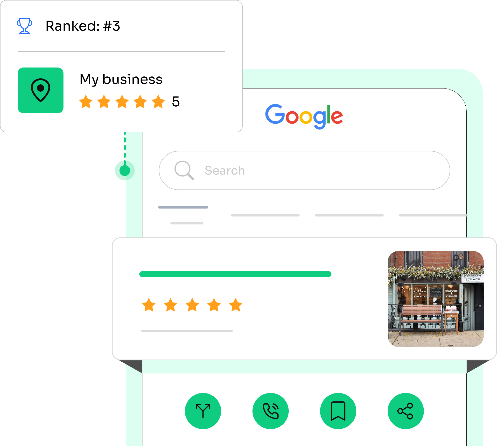 Google ranked shop with location - Local SEO Services Leeds
